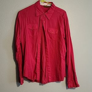 Womens western button down shirt